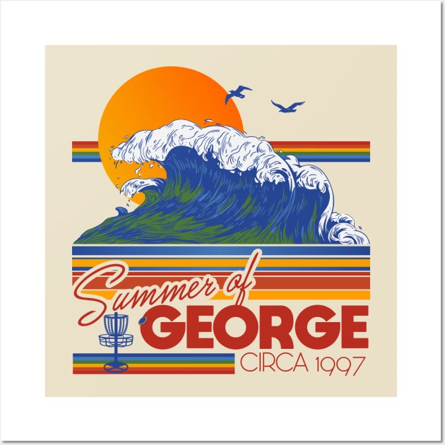 The Summer of George Wall Art by darklordpug